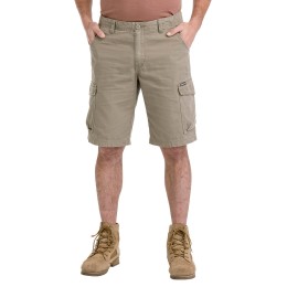 bushman pánské kapsáčové kraťasy pískově hnědá